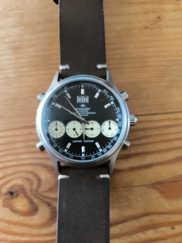 Relógio Kristian Kiel Navigator Edição Limitada