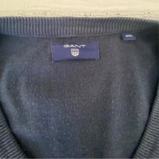 Jersey Gant azul oscuro hombre