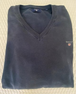 Jersey Gant azul oscuro hombre
