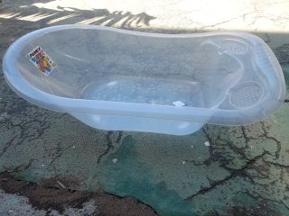 Bañera bebé Pamax transparente