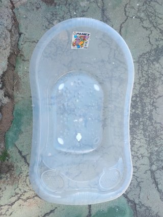 Bañera bebé Pamax transparente