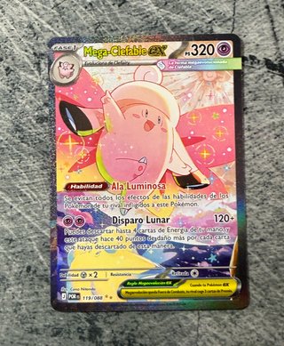 Carta Pokémon Mega Clefable EX 119/088