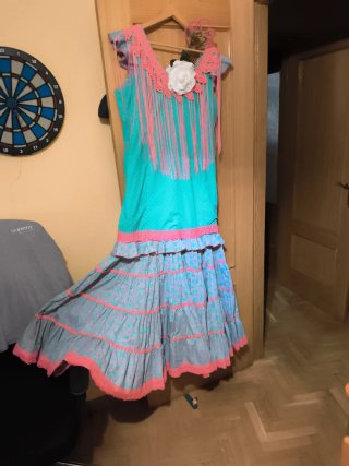 Vestido Flamenca Canastero Talla Única