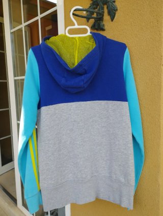 Sudadera Adidas Talla S Color Azul/Gris