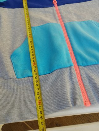 Sudadera Adidas Talla S Color Azul/Gris