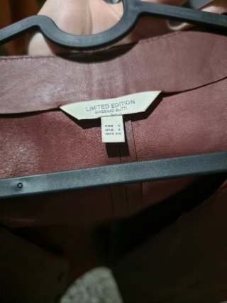 Chaleco de cuero Limited Edition Talla S
