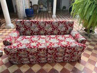 Sofá vintage de 2 plazas