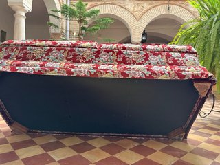 Sofá vintage de 2 plazas
