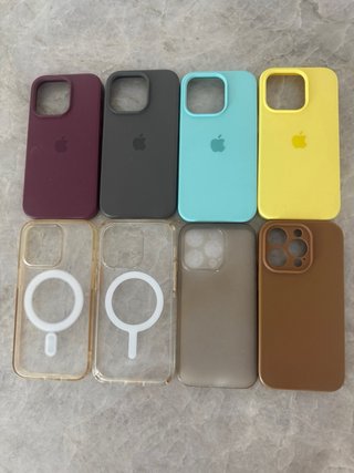 Lote 8 Fundas iPhone 14 Pro