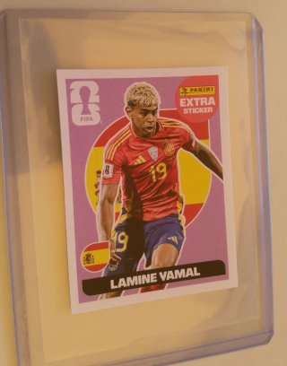 Lamine Yamal Extra Sticker Fifa World Cup Mundial