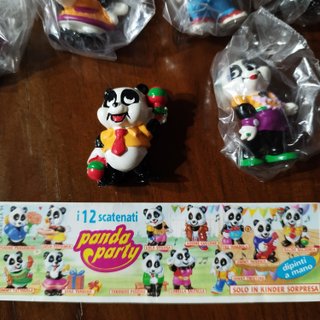 Sorpresine Kinder Ferrero Panda Party