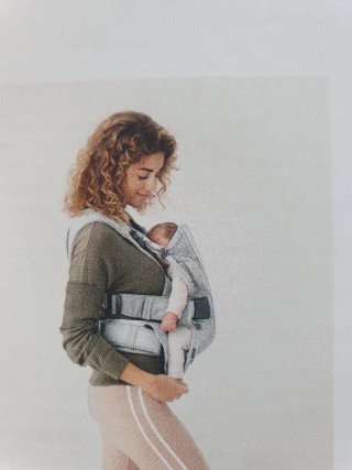 Mochila Portabebés BabyBjörn One Air Gris