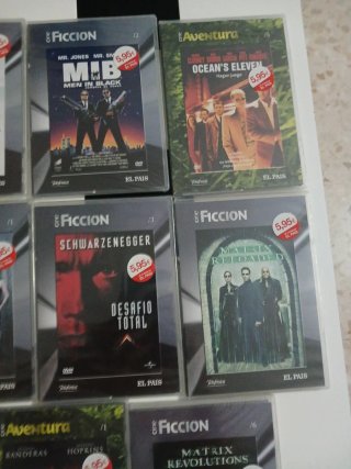Lote  Películas DVD Aventura y Ficción