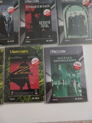 Lote  Películas DVD Aventura y Ficción