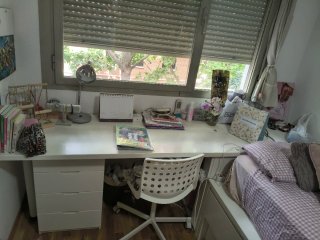 Cama nido con escritorio y cajonera