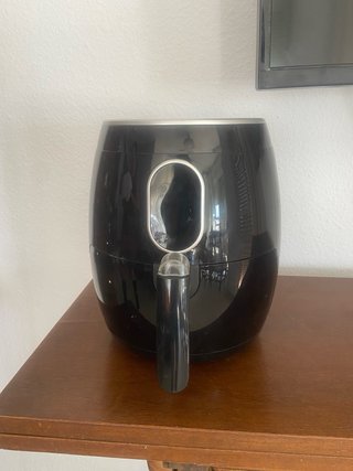 Freidora de aire negra