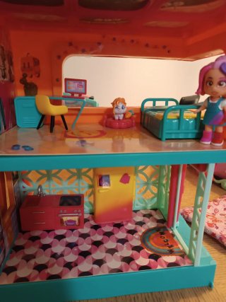 Casa Kookyloos con accesorios de la foto