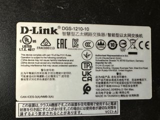 Switch D-Link DGS-1210-10