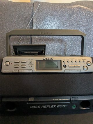 Sony CFD-W57L Radio Cassette CD