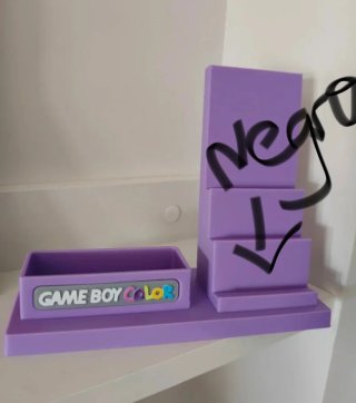 Base per Game Boy Color Viola