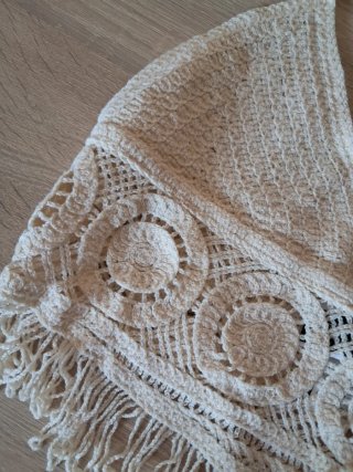 Top verano crochet con flecos