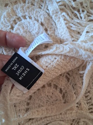 Top verano crochet con flecos