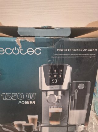 Cafetera Cecotec Power Espresso 20 Cream