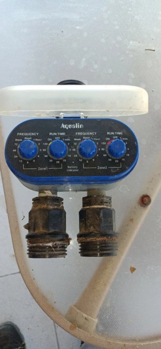 Regulador de riego Aqualin 2 zonas