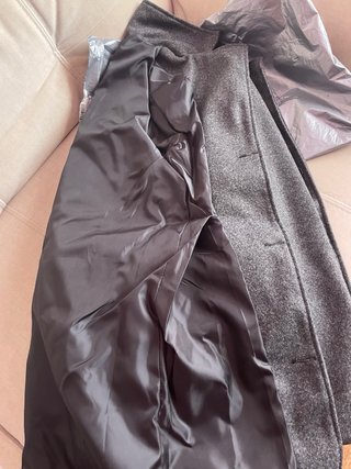 Abrigo 3/4 gris