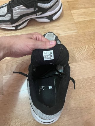 Zapatillas Lacoste Talla 41 Negro/Gris
