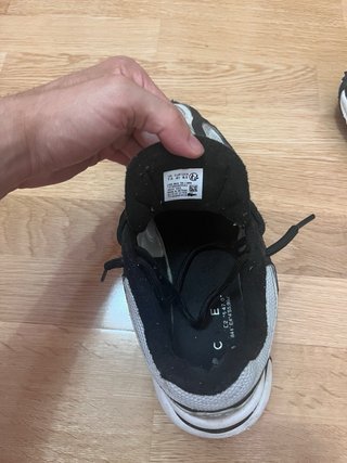 Zapatillas Lacoste Talla 41 Negro/Gris