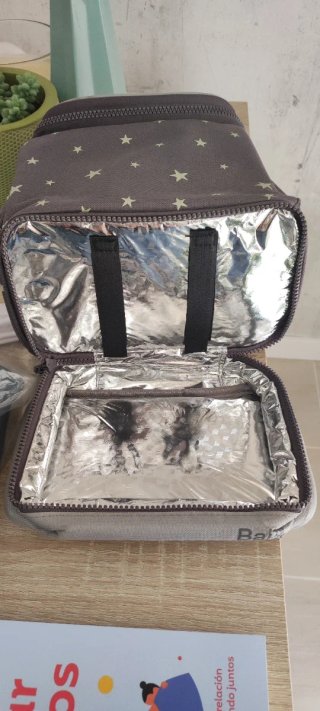 Mochila nevera porta alimentos estrellas