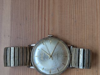 Reloj Enicar Ultrasonic Vintage Oro/Plata