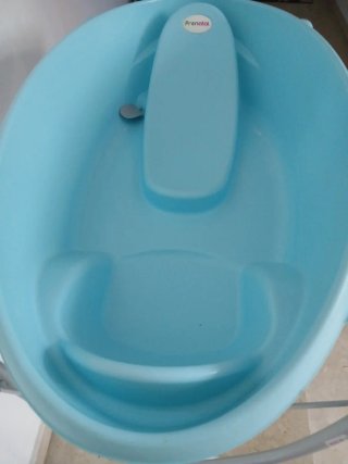 Bañera para bebé con soporte