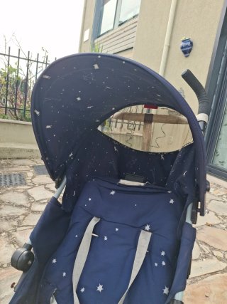 Silla de paseo Maclaren azul