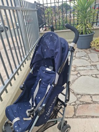 Silla de paseo Maclaren azul