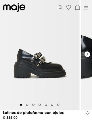 Zapatos Maje negros talla 40