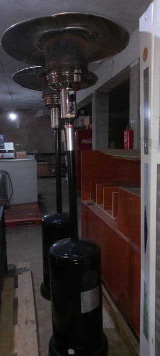 Estufas de exterior tipo seta (2 unidades)