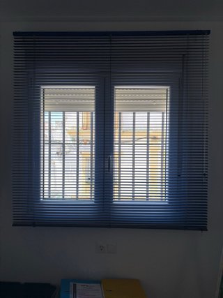 Cortina Veneziana in Alluminio Blu Gradulux