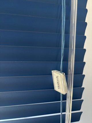 Cortina Veneziana in Alluminio Blu Gradulux