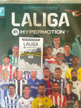 Colección Cromos LaLiga Hypermotion 25-26