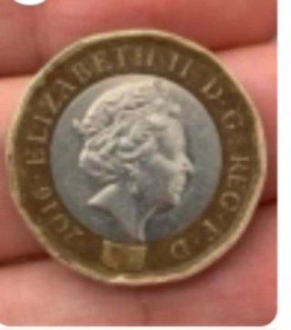 Moneda 2 Libras Isabel II 2016