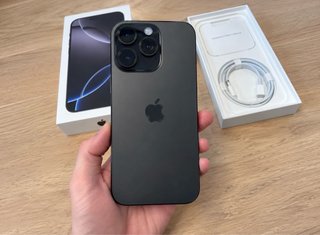 iPhone 16 Pro Max Titanio Negro Precio negociable