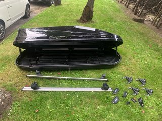 COFRE THULE touring con barras y enganches techo