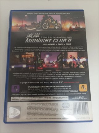 Midnight Club II PS2 Caja