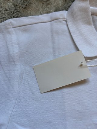 Polo Ami Paris Blanco