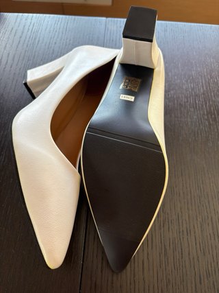 Zapatos de salón blancos N41