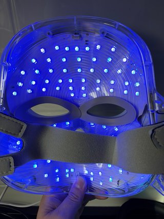Mascarilla Facial LED Blanca