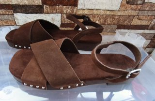 Sandalias Zara Talla 36 Marrón