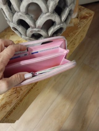 Billetero Tous rosa